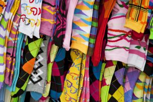 "Multicolored socks for kids, please see also my other images of clothes in my lightbox:"