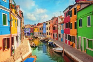 Burano, an island in the Venetian Lagoon